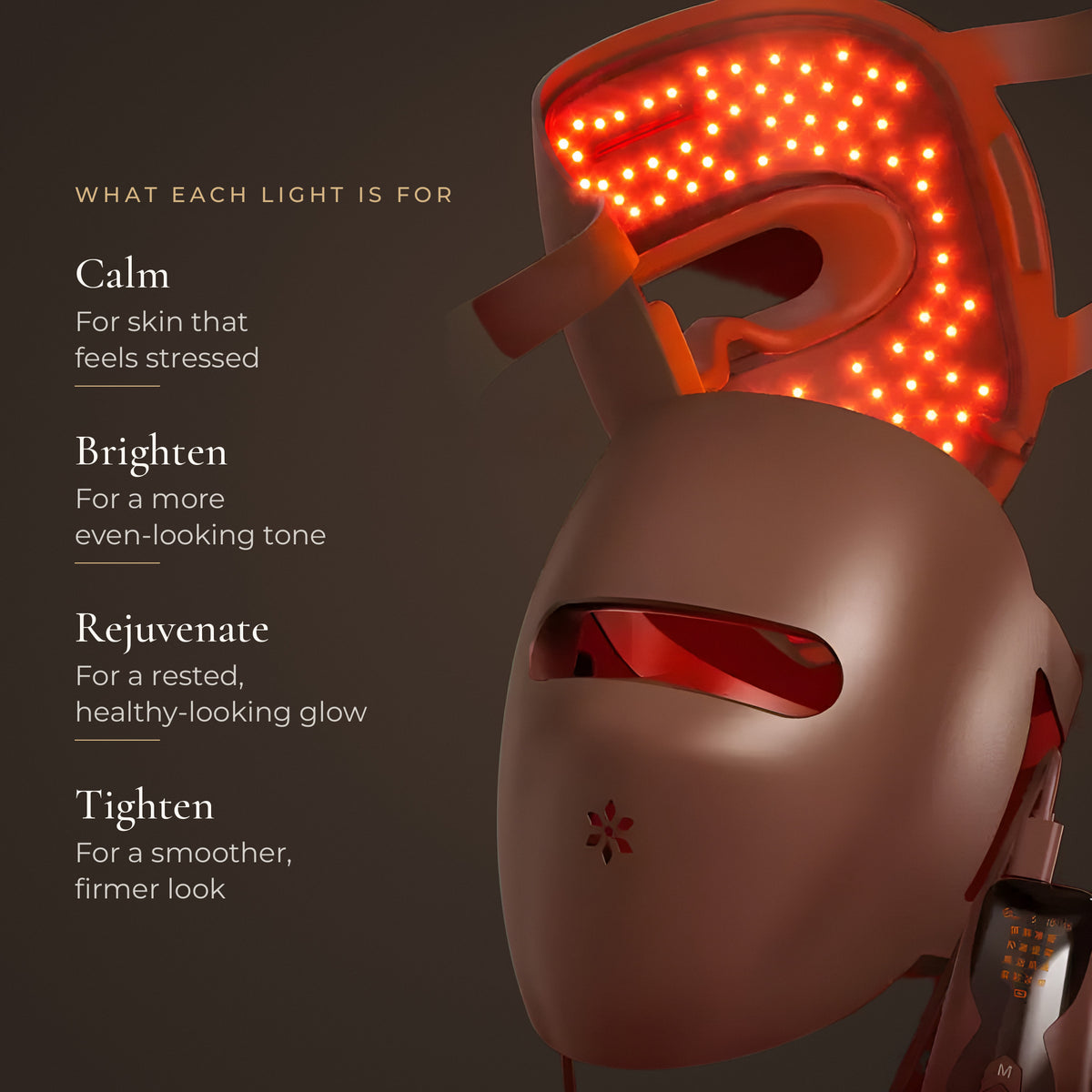 AuraShield™ LED Phototherapy Mask