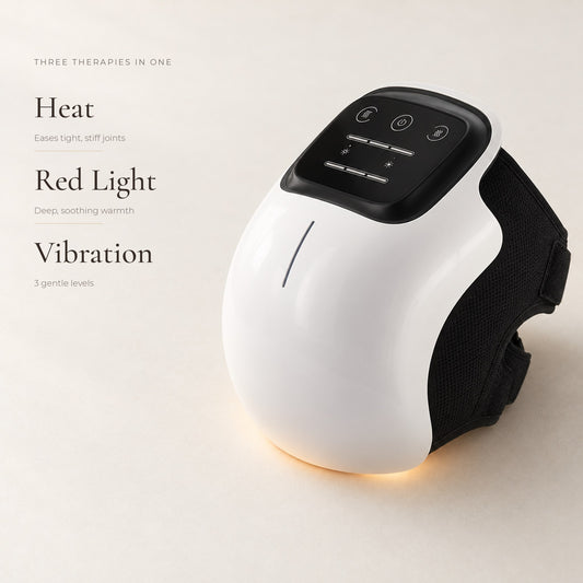 JointEase - Heat, vibration and light therapy, for knees, elbows and shoulders